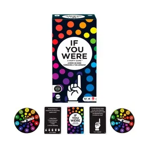 If You Were a Party Game Juego de Mesa en Español, para jugadores daltónicos, de 3 a 8 Juadores +17 Años, Games MATTEL
