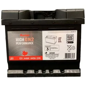 Batería de coche 44Ah, arranque 440A, 12V, ALCAMPO.
