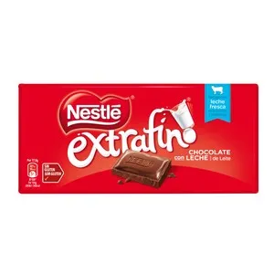 NESTLÉ Extrafino Chocolate con leche 125 g.