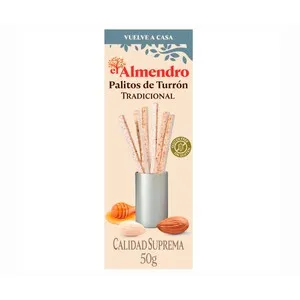 EL ALMENDRO Sticks de turrón tradicionales 50 g.