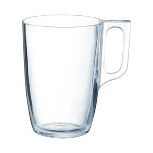 Taza alta con asa fabricada en vidrio transparente, 0,4 LUMINARC.