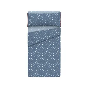 Juego de sábanas para cama de 90cm, 100% algodón, ACTUEL.