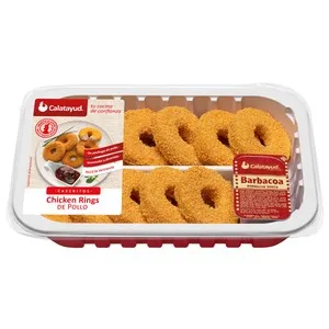 Aritos rebozados de pechuga de pollo CALATAYUD Caseritos 300 g.