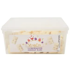 VENDOME Nubes recubiertas de chocolate blanco 600g