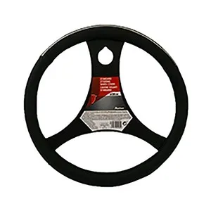 Cubre volante universal de 38cm, color negro, PRODUCTO ALCAMPO JOLIET.