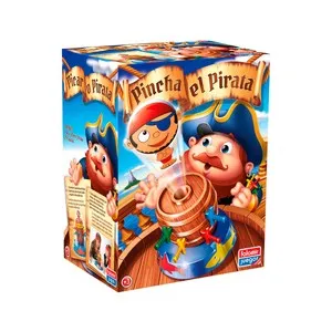 Juego de mesa infantil Pincha el pirata, de 2 a 4 jugadores FALOMIR JUEGOS.