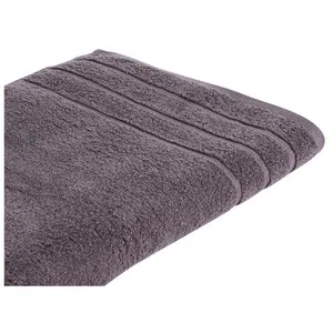 Toalla de ducha color gris, 400g/m², ACTUEL.