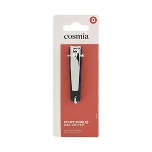 COSMIA Cortauñas con depósito y mini lima.