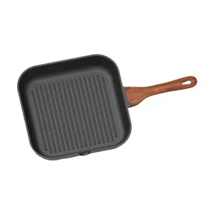 Asador de 28cm fabricado en aluminio con interior antiadherente, serie Quantanium GEVI 8 ACTUEL