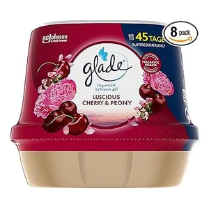 GLADE Ambientador en gel con aroma a peonia y cherry 180 g