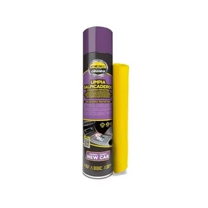 Spray limpia salpicaderos 780 ml + bayeta microfibra New Car