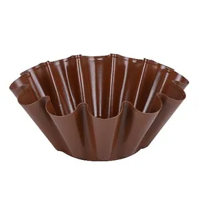 Molde rizado redondo de acero con interior cerámico, 24cm, ALCAMPO.