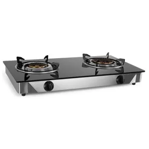 Cocina gas portátil ORBEGOZO Sobremesa FO 2720, 2 quemadores de triple corona.