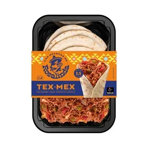 GALLO Las Recetas de Rosalinda Fajitas tex-mex con ternera, cerdo, pimientos y cebolla 220 g.