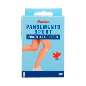 PRODUCTO ALCAMPO Apósitos (7.2 x 2.5 cm) resistentes al agua adaptados a zonas articuladas 10 uds.