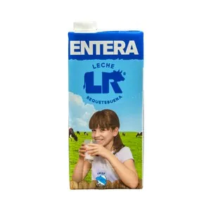 L.R. Leche de vaca entera 1l.