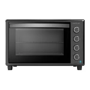 Horno de sobremesa CECOTEC Bake&Toast 6090 Black Gyro, 2200W, capacidad 60L, temporizador, luz interior.
