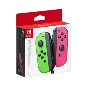 Mando Joy-Con izquierda y derecha para Nintendo Switch Neón-Rosa, NINTENDO.