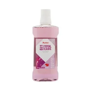 PRODUCTO ALCAMPO Total care Enjuague bucal de uso diario, con 6 acciones y sabor a menta 500 ml.