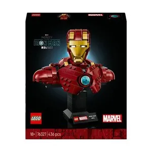 LEGO Súper Héroes Marvel busto de Iron Man MK4 76327, 436 piezas, +18 años.