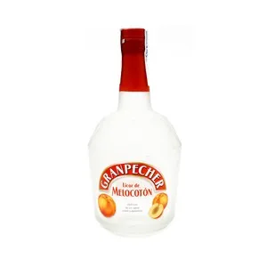 GRANPECHER Licor con alcohol de melocotón GRANPECHER botella de 70 cl.