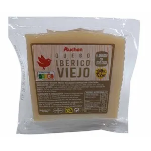 AUCHAN Queso ibérico viejo pieza 400 g. aproximadamente Producto Alcampo
