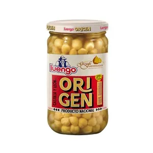 LUENGO Origen Garbanzo cocidos , Fuentesaúco 570 g.