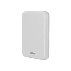 Batería Magsafe Magnetic 5000mAh, color blanco, QILIVE.