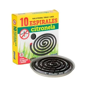 AMAHOGAR.10 espirales de citronela