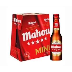 MAHOUCerveza 5 estrellas pack 6 x 20 cl.
