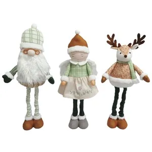 Figura Extendible Santa Cláus, Ángel y Reno decoración Navidad 65cm modelos surtidos, ACTUEL