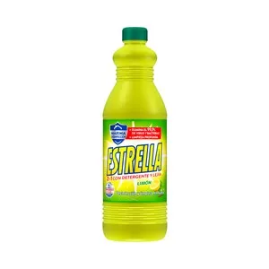 ESTRELLA Lejía con detergente olor a limón ESTRELLA 1,43 l.