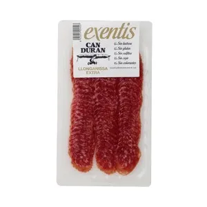 CAN DURAN Longaniza de categoria extra cortada en lonchas CAN DURAN Exentis 90 g.