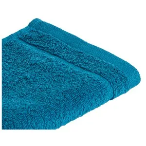 Toalla de tocador color azul, 400g/m², ACTUEL.