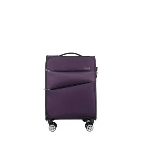 Maleta grande soft de 76 cm y 3,7kg, color morado y 8 ruedas, AIRPORT ALCAMPO.