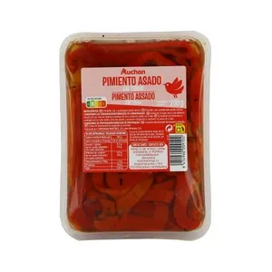 PRODUCTO ALCAMPO Pimiento asado en tiras, PRODUCTO ALCAMPO bandeja de 290 g.
