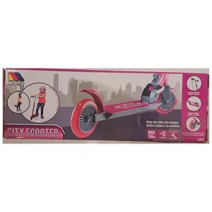 Patinete plegable rosa, MOLTO.