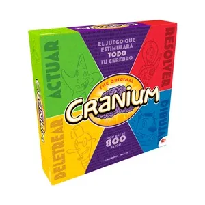 Cranium, el juego que estimulará todo tu cerebro., 4 Jugadores o más +12 Años BIZAK