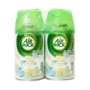AIR WICK Lote de 2 recambios de ambientador automático con esencia a flores blancas AIR WICK Freshmatic Max.