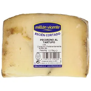 Queso pecorino al tartufo MILLÁN VICENTE 175g.
