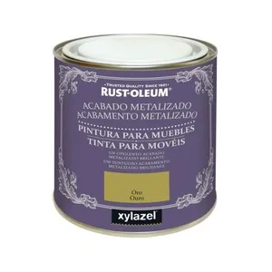 Pintura Para Muebles Chalky Metalizada Oro 125 Ml. XYLAZEL.