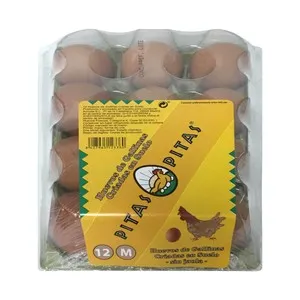 PITAS Huevos de gallinas sueltas en el gallinero clase M y cat. A 12 uds.