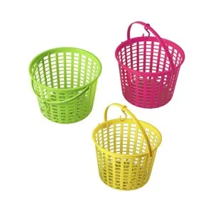 Cesta redonda con asa para pinzas de tender ROZENBAL.