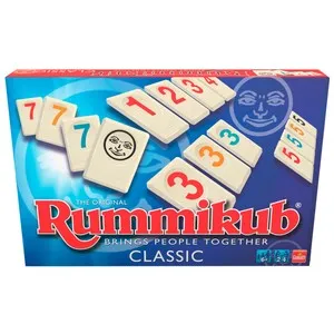 Rummikub Original , Juego clásico de números, de 2 a 4 Jugadores +6 Años GOLIATH