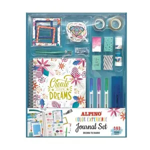 Journal set Color Experience. Decora tu diario. ALPINO.