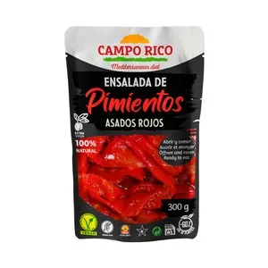 CAMPO RICO Ensalada de pimientos asados rojos con AOVE 300 g.