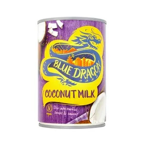BLUE DRAGON Jugo de coco lata de 400 ml.