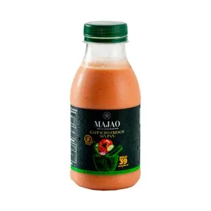 MAJAO Gazpacho fresco elaborado sin pan y sin gluten MAJAO 33 cl.