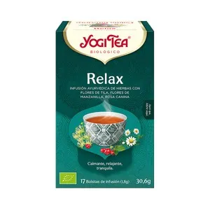 YOGI TEA Infusión de té de relax BIO 17 uds. 30,6 g.