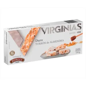 VIRGINIAS Turrón duro almendra 150 g.